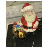 Santa Cookie Jar - Ceramic