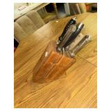 Knife Block and Knives