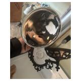 Oil lamp bracket for wall and reflector