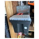 16 inch plastic toolbox and tools adjustable