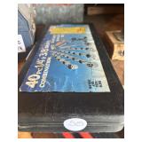 40 piece socket set, craftsman channel locks,