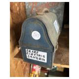 Sears electric sander in lunchbox