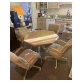 Octagon Table - Chairs - III