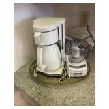 Krups coffee pot / Cruisinart Chopper