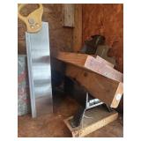 Craftsman miter box and saw