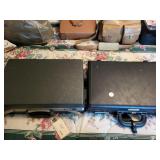 2 Hard travel briefcases