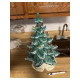 Nice ceramic Christmas tree - 18' tall