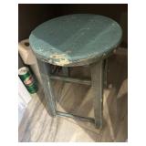 Small wooden stool