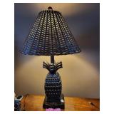 Pair Pine cone dresser lamps