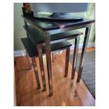 Stacked end tables