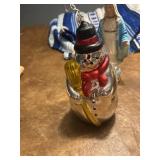 Department 56 glass snowman decoration, R