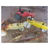 4 Tractor style sprinkler garden hose attachment