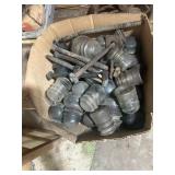 Box insulators and barn pully