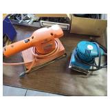 Black & Decker and Makita Sanders