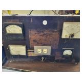 Mounted voltage amp gauges