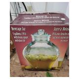 5 gallon beverage jar