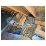 Several boxes of ball canning jars