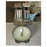 Three sets of scales