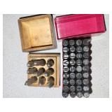 Number and letter tap sets