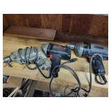 3 electric drills
