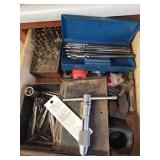 Drawer, full of various taps and cutters