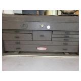 Craftsman machinist toolbox full of various tools