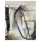 Limb trimming saw, nail puller, hook