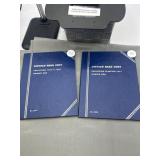 Two Lincoln head sent books with 142 Total coins.