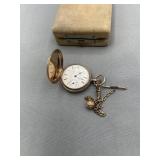 Illinois pocket watch with no glass Brooklyn