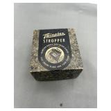 Twin Plex, stropper, razor blade sharpener in