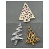 Monet Christmas tree, pen, decorative Christmas