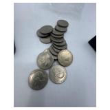 18 Bicentennial Eisenhower Dollars