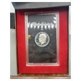 1973S Eisenhower, silver proof dollar