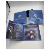 3 Barack Obama Presidential Coin Collection