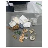 Copper buttons, decorative buttons, Christmas