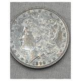 1898 Morgan silver dollar