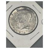 1964D Kennedy half dollar