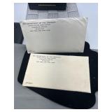 Two sets 1972 uncirculated mint sets