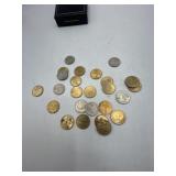 Seven SBA Dollars, seventeen Sacagawea dollars, 1