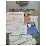 72 Various Uncirculated Presidential Dollar C