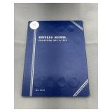 Buffalo nickel 1913 to 1938 collector book with