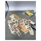 Several old stamps