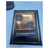 1939 world fair brass match holder box