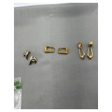 TRIFARI earrings two pair Monet earrings