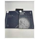 Two Lincoln cent books - 1941-1974 - full and