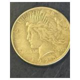 1925 Peace Silver Dollar