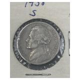 1938S Jefferson nickel 1939D 1939S