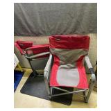 2 nice folding camp chairs - Rocky