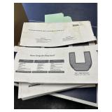 3 boxes of Sampras disposable commode floor M