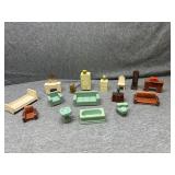 Wooden doll furniture